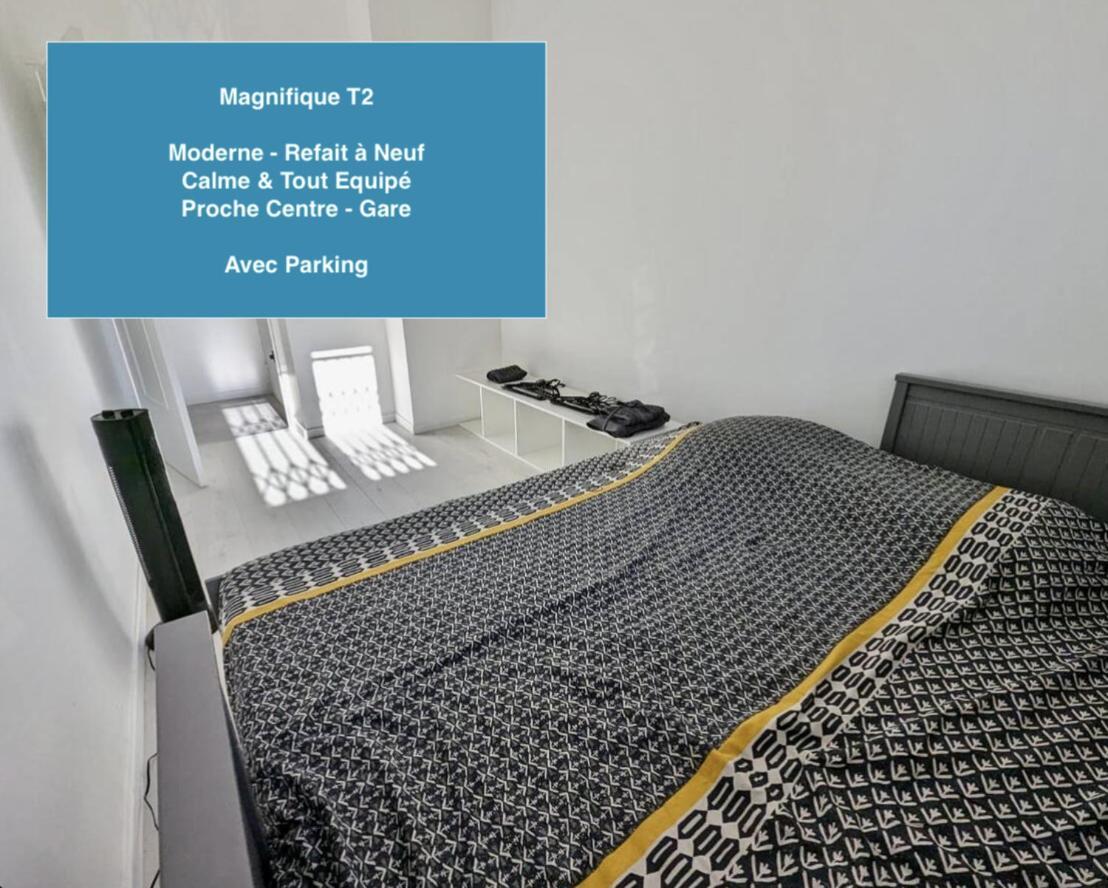 Magnifique T2 Refait A Neuf - Calme & Tout Equipe Avec Parking Grenoble Dış mekan fotoğraf