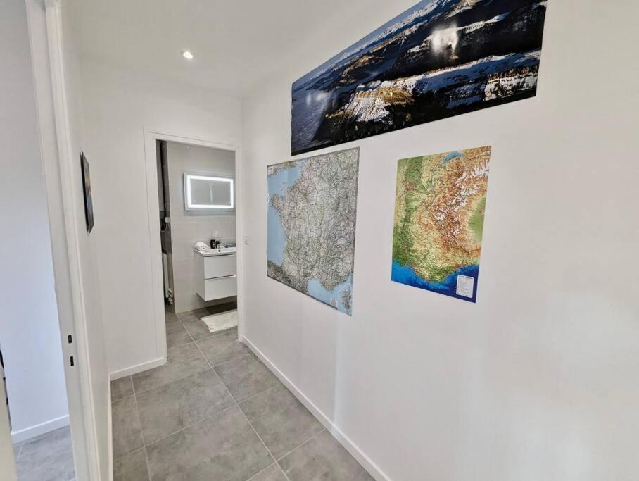 Magnifique T2 Refait A Neuf - Calme & Tout Equipe Avec Parking Grenoble Dış mekan fotoğraf